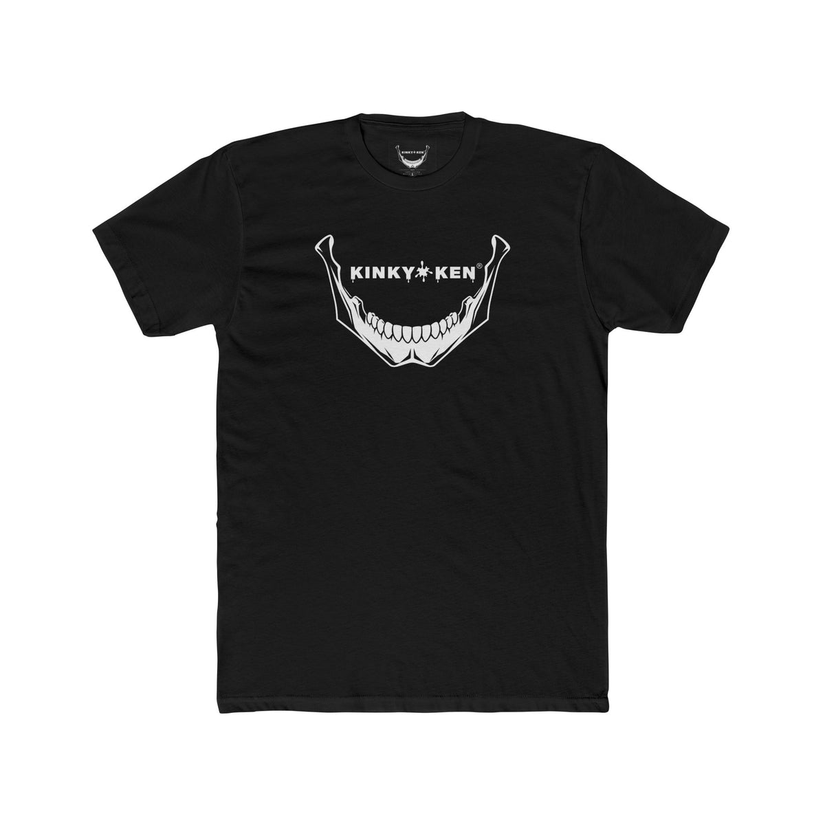 Skull Smile Tee — "KINKY*KEN" Graphic Cotton T-Shirt