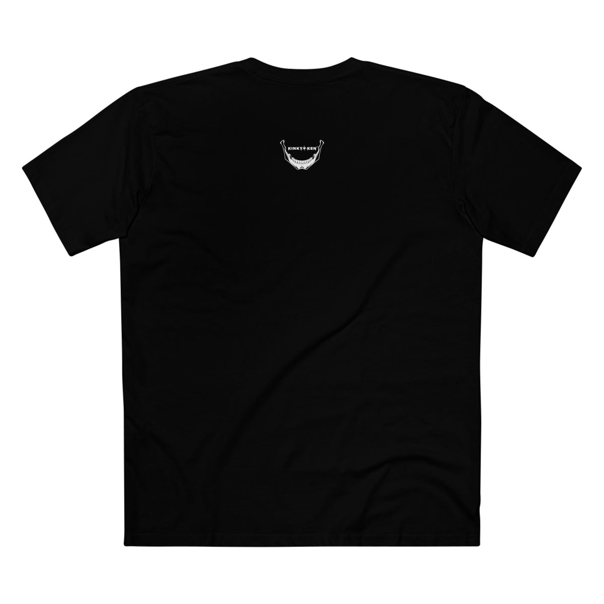 T-Shirt — "KINKY KEN" Subtle White-on-White Graphic Tee